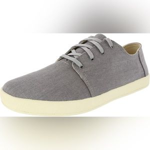TOMS Men's Payton Shoes Grey Denim Size 8